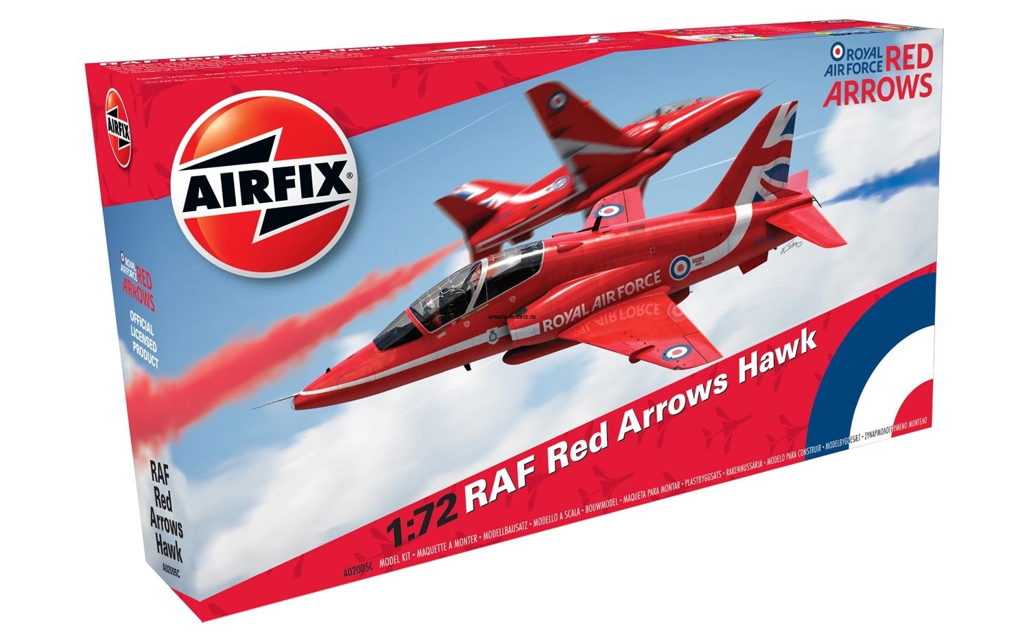 A02005C  Самолет RAF Red Arrows Hawk