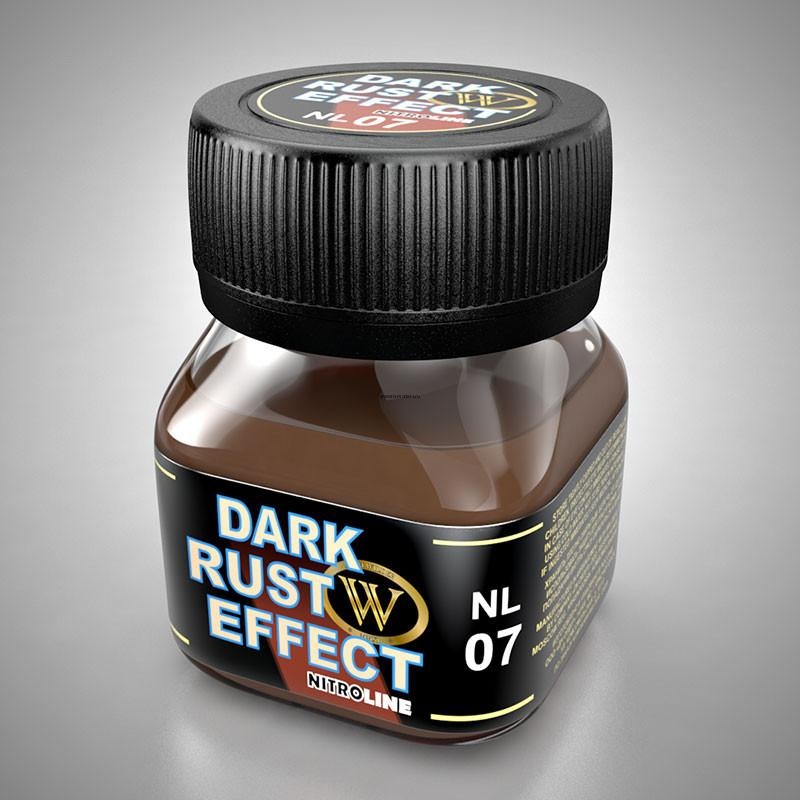 NL-07 Жидкий эффект тёмная ржавчина