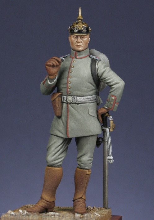GG18 Фигура Officier D Infanterie Allemand 1914 Metal Modeles