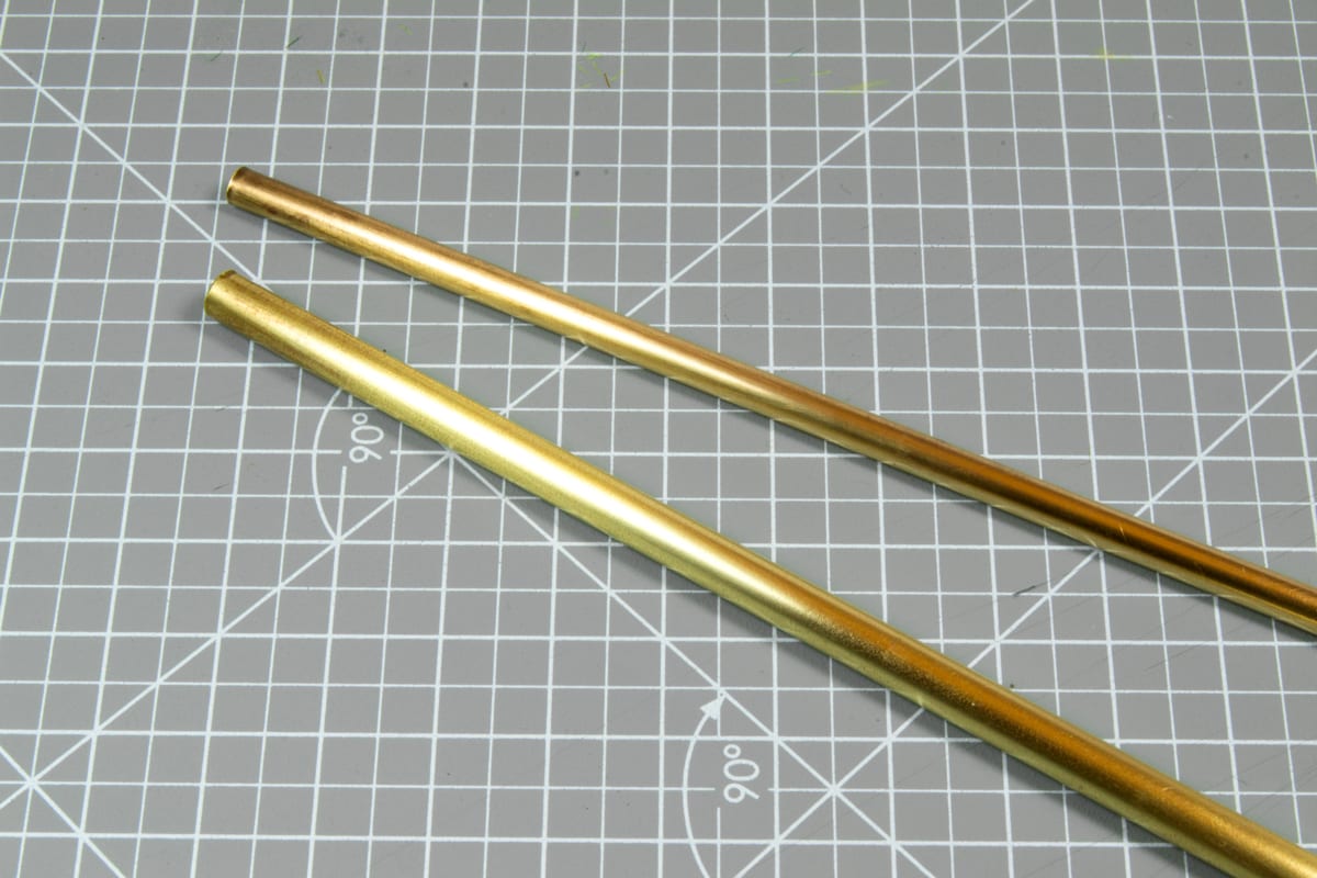 AK9117 Трубочка латунная BRASS PIPES 1,8mm, 5 units