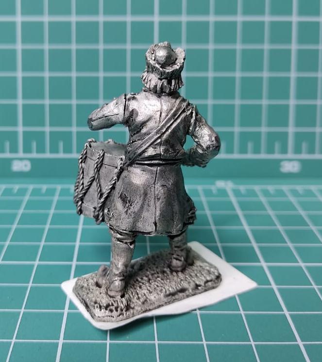 4168ТБ ВИМ, пеший стрелец - барабанщик, 54 мм Три Богатыря