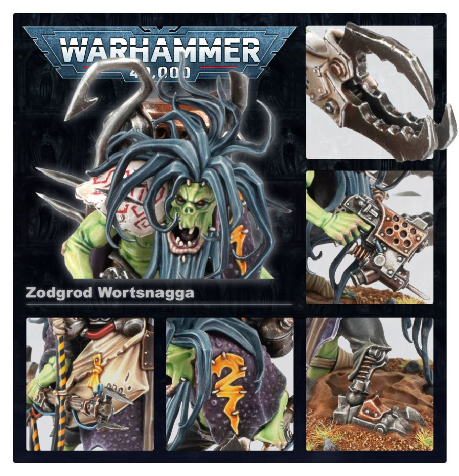 50-50 Набор Орки. Зогрод Вортснага (Orks Zodgrod Wortsnagga)