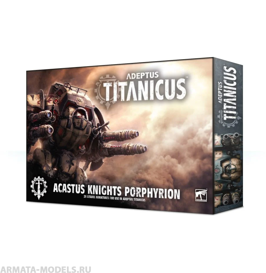400-26GW Набор Адептус Титаникус: Рыцари Акастус-Порфирион (Adeptus Titanicus Acastus Knights Porphyrion)