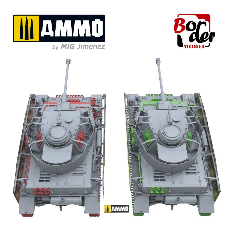 BT005 Немецкий средний танк Panzer IV H EARLY& MIDDLE BORDER MODELS
