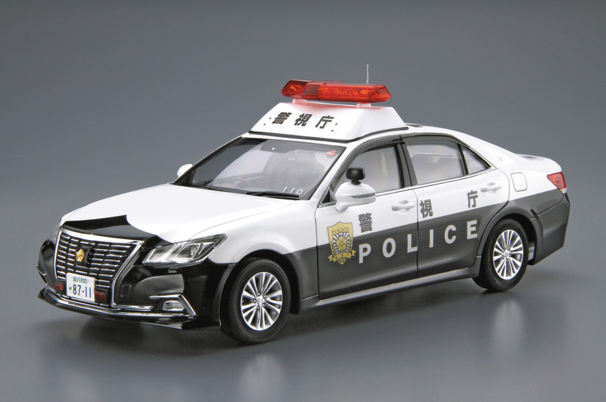 05999 Toyota Crown GRS210 Patrol Car '16 Aoshima
