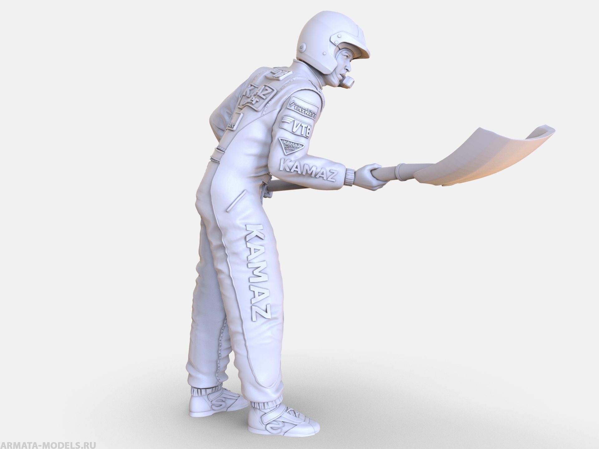 AM35625 Пилот КАМАЗ Мастер с лопатой Arma Models