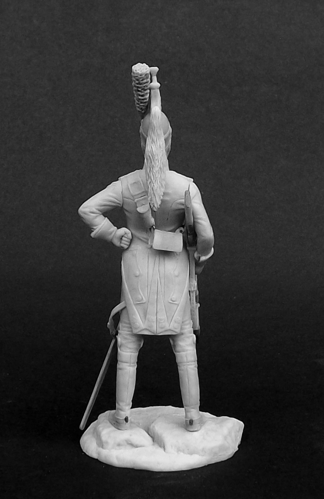 CHM-54149.Рядовой драгунских полков, Франция 1809-11 гг. 54 мм. Материал – смола. Chronos Miniatures