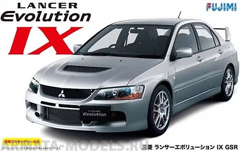 FU03918 Mitsubishi Lancer Evolution IX GSP Fujimi