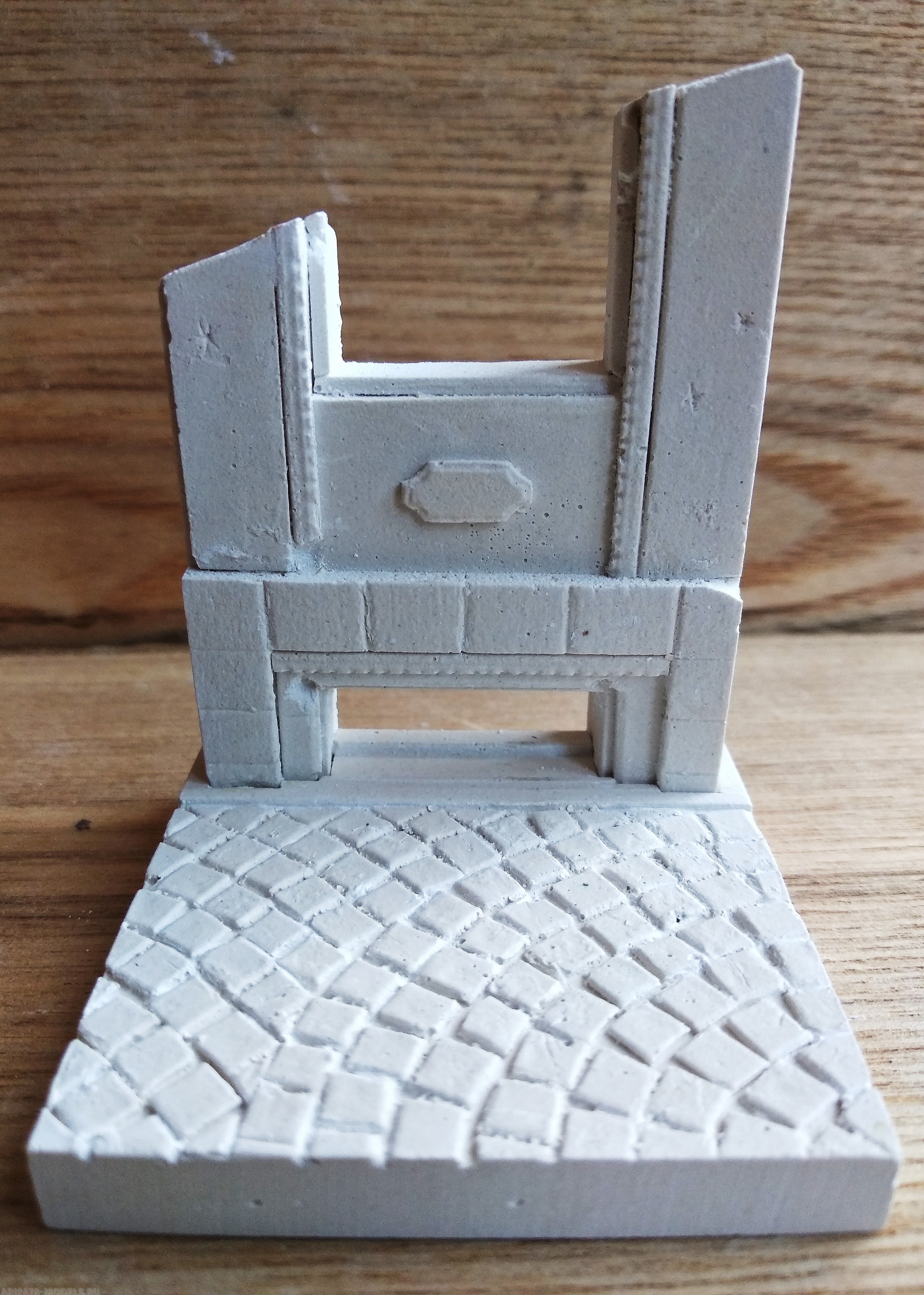 П14AB Фрагмент городского здания с цокольным этажом