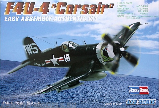 80218 Самолет F4U-4 Corsair Hobby Boss