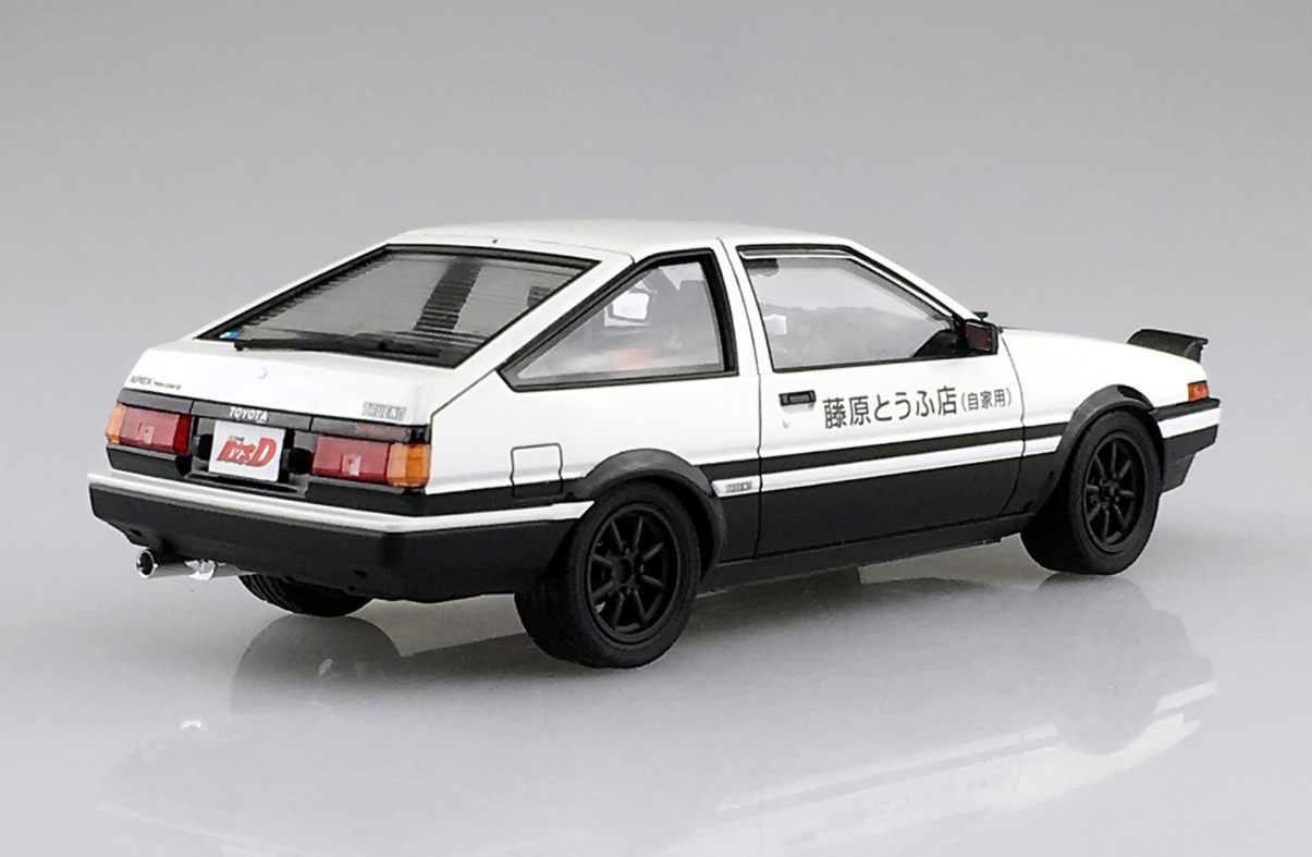 05957 Toyota Trueno AE86 Fujiwara Takumi  (Project-D Ver.) Aoshima