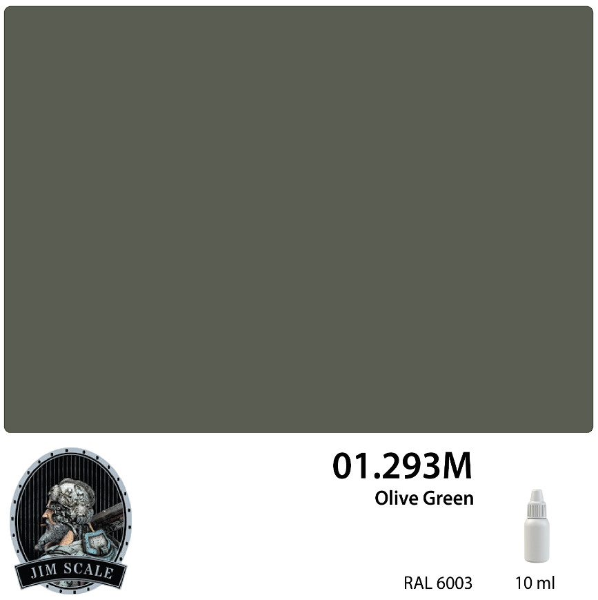 01.293MJIM Краска Olive Green (RAL 6003) 10 мл