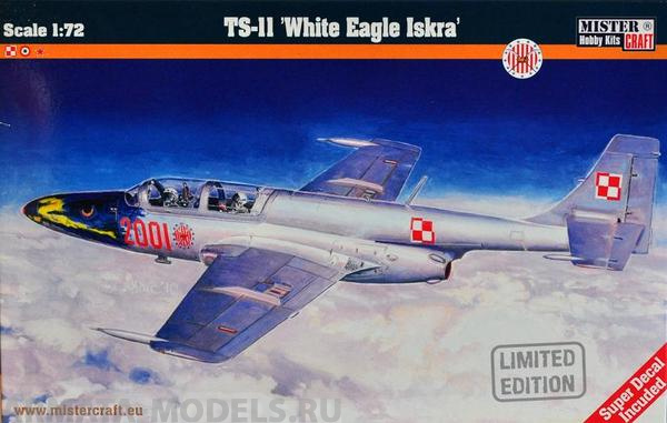 C-18 Самолет TS-11 White Eagle Iskra MISTERCRAFT
