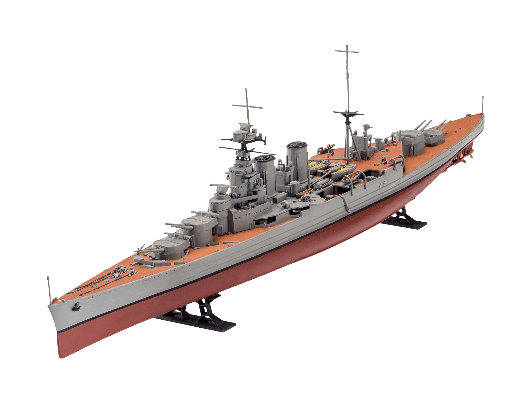 Набор кораблей  Battle Set HMS Hood vs. Bismarck - 80th Anniversary Revell