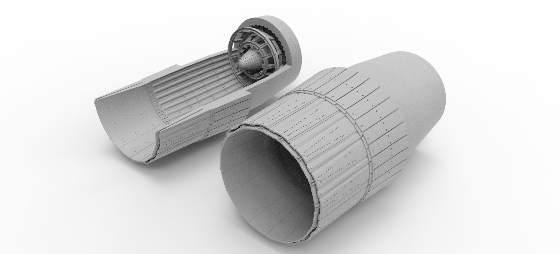 48338TMP Сопла двигателя Ал-31Ф, 1/48