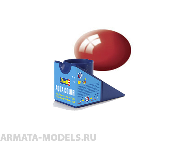 36131 Аква-краска огненно-красная глянцевая