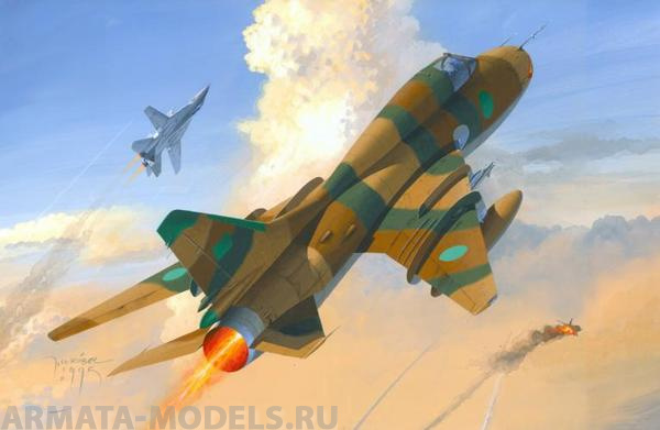 D-14 Самолёт Su22M3 Gulf of Sidra Conflict MISTERCRAFT