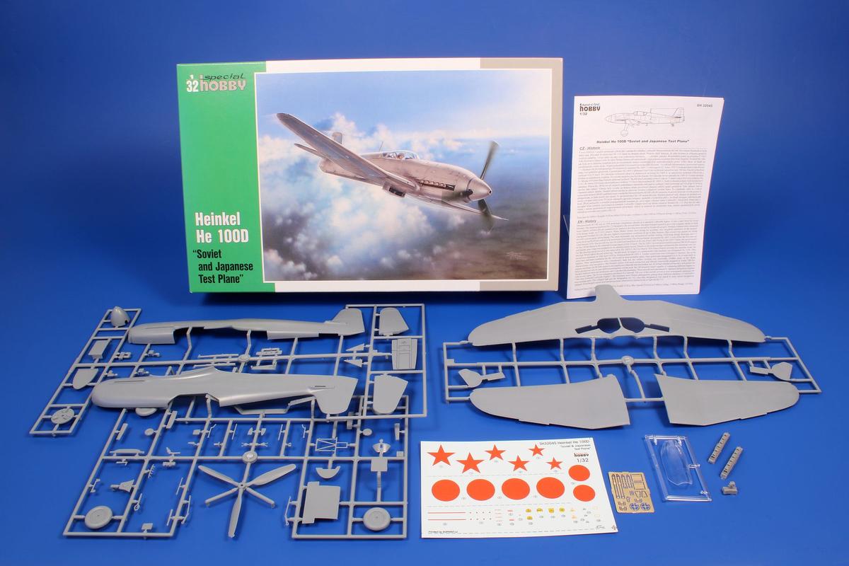 SH32045 Heinkel He 100D Soviet and Japanese Test Plane Special Hobby