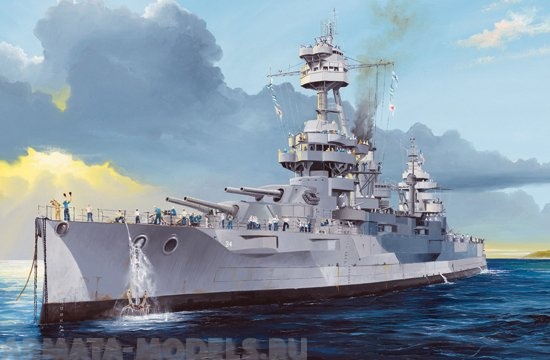 05339 Корабль  USS New York BB-34 Trumpeter