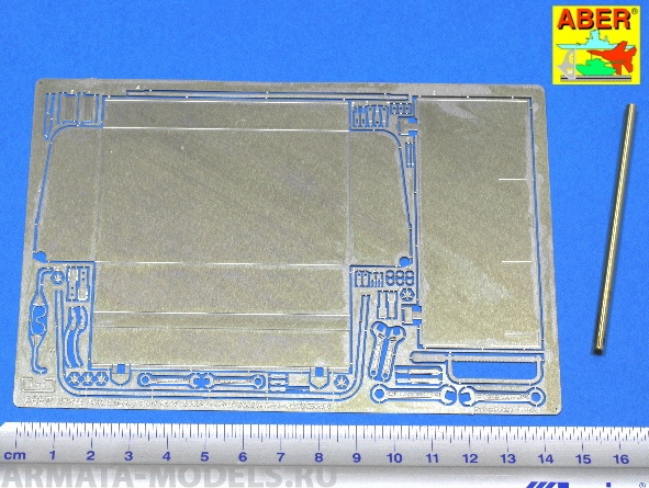 ABR-16-044  Дополнения для  Russian Heavy Tank KV-1 or KV-2 vol 2-Tool boxes early для Tamiya 1/16