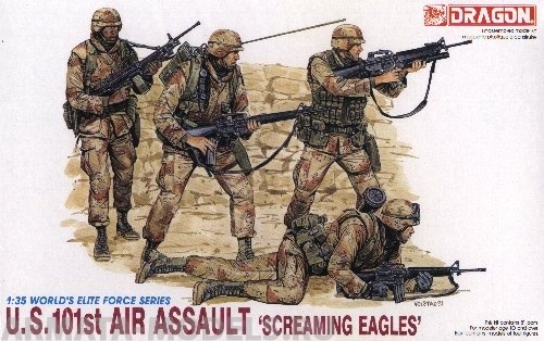 3011Д Солдаты U.S. 101st Air Assault Dragon