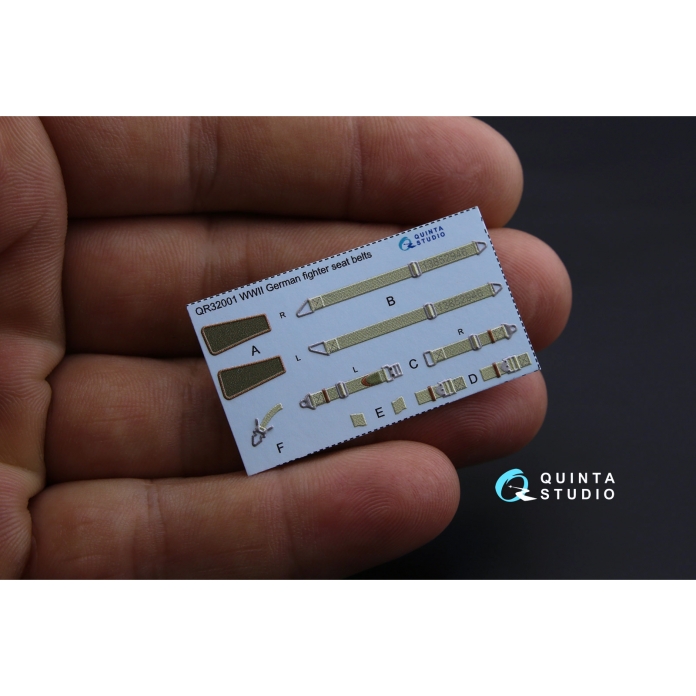 QD32049 3D Декаль интерьера кабины Bf 109E-4 (для модели Eduard)