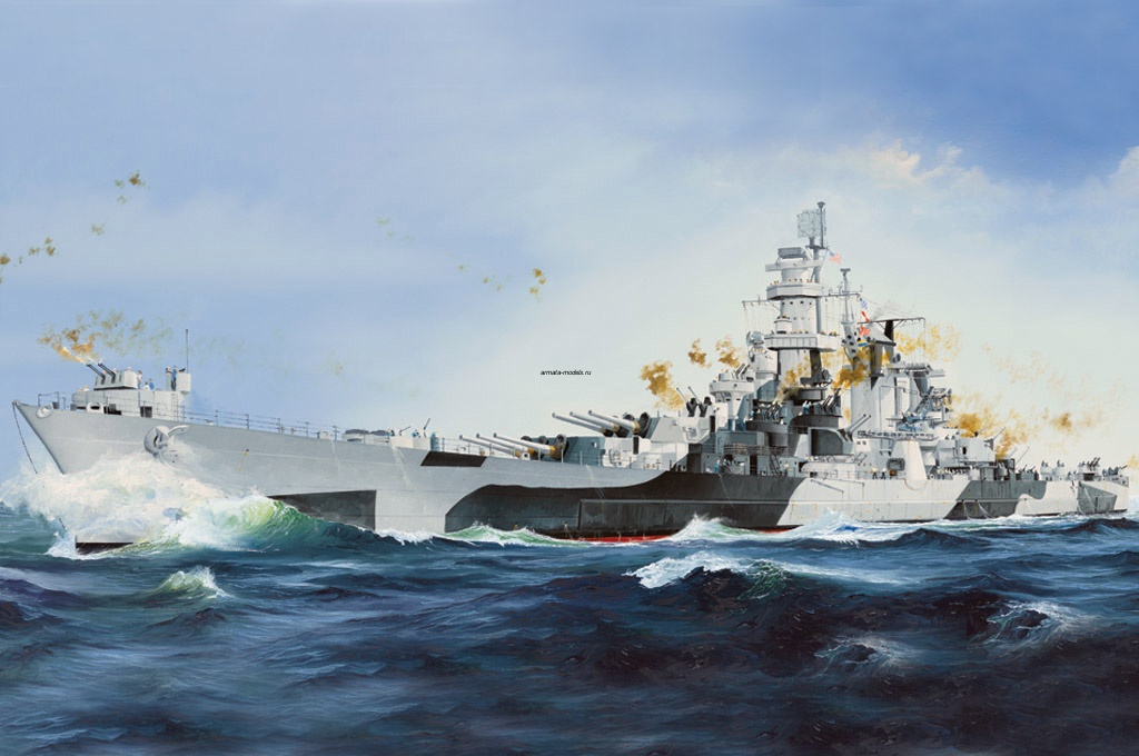 86513 Корабль USS Alaska CB-1 1/350