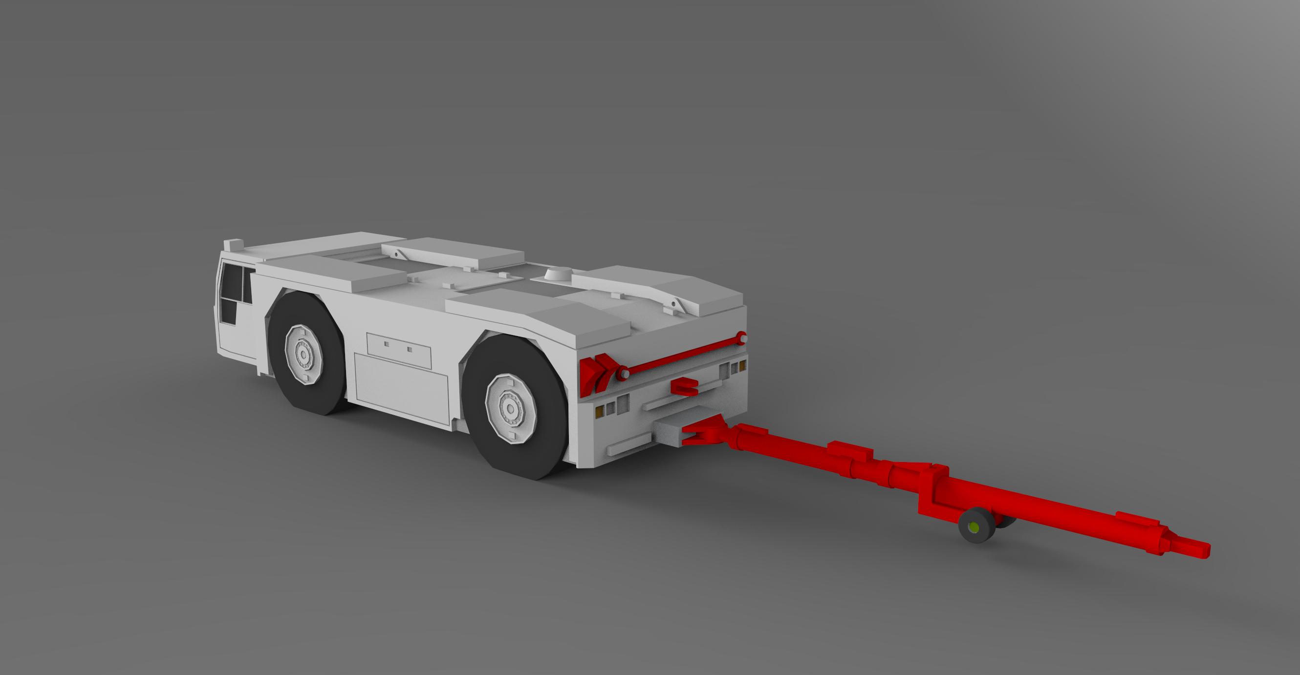 AM14401 Аэродромный тягач SCHOPF F396C с водилом