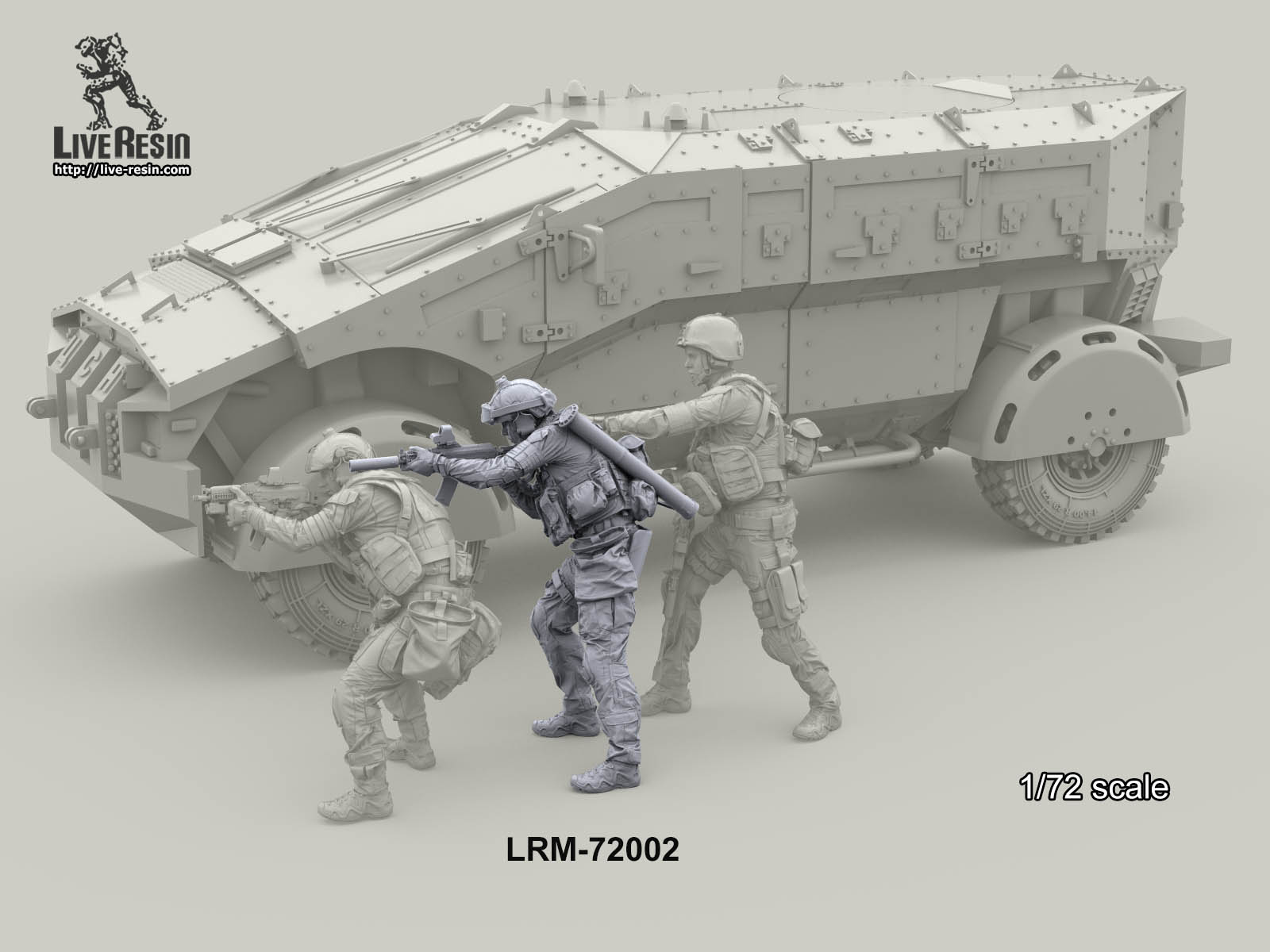 LRM72002 Фигура бойца ЦСН 2 Live Resin