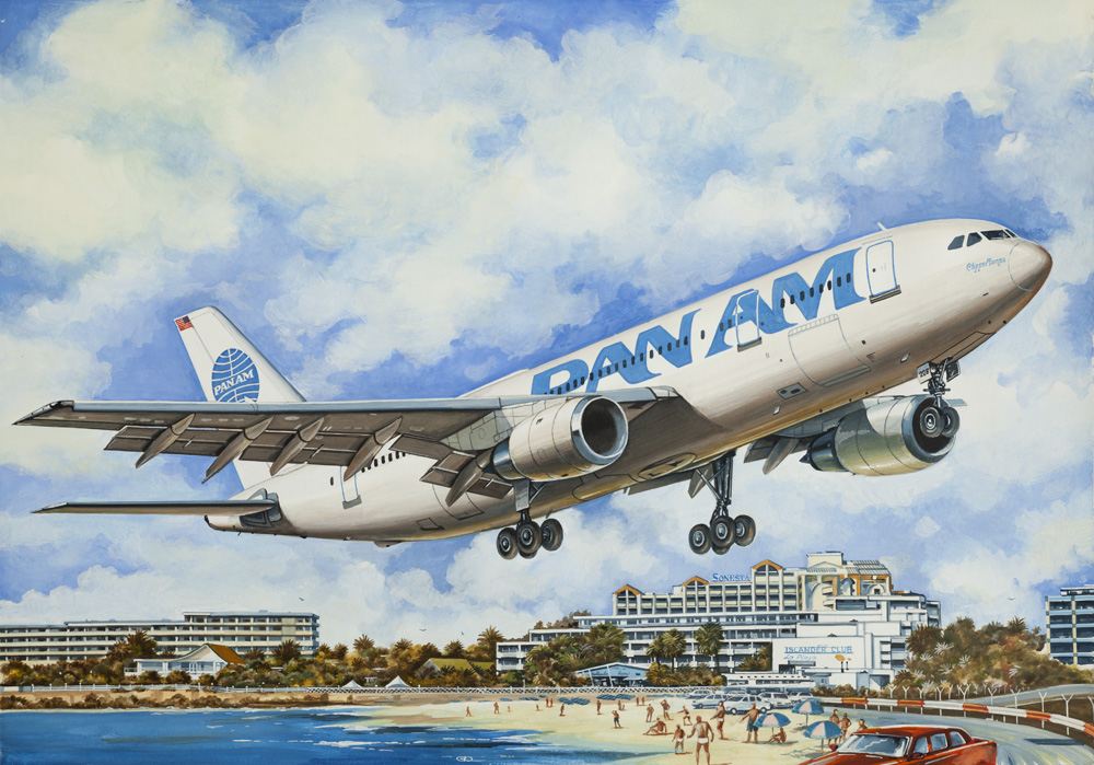 ЕЕ144146_1 Авиалайнер  А300B4 EASTERN Восточный экспресс