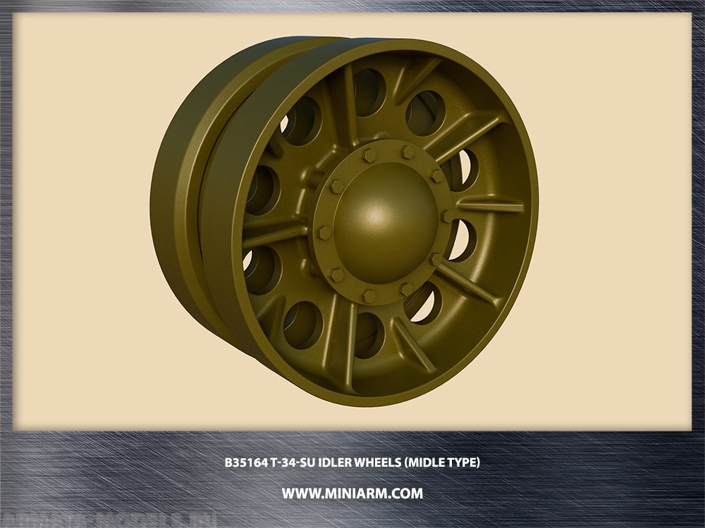 35164 T-34 Ленивцы без колец усиления для моделей Драгон, Звезда