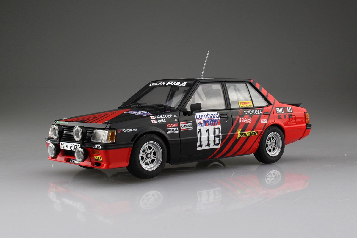 B24022 Mitsubishi Lancer Turbo 84 Aoshima