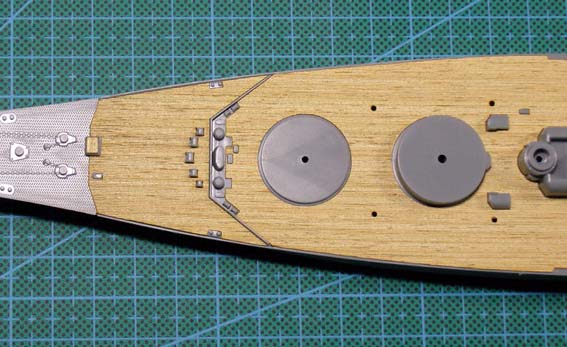 AW20002 Деревянная палуба для IJN Yamato