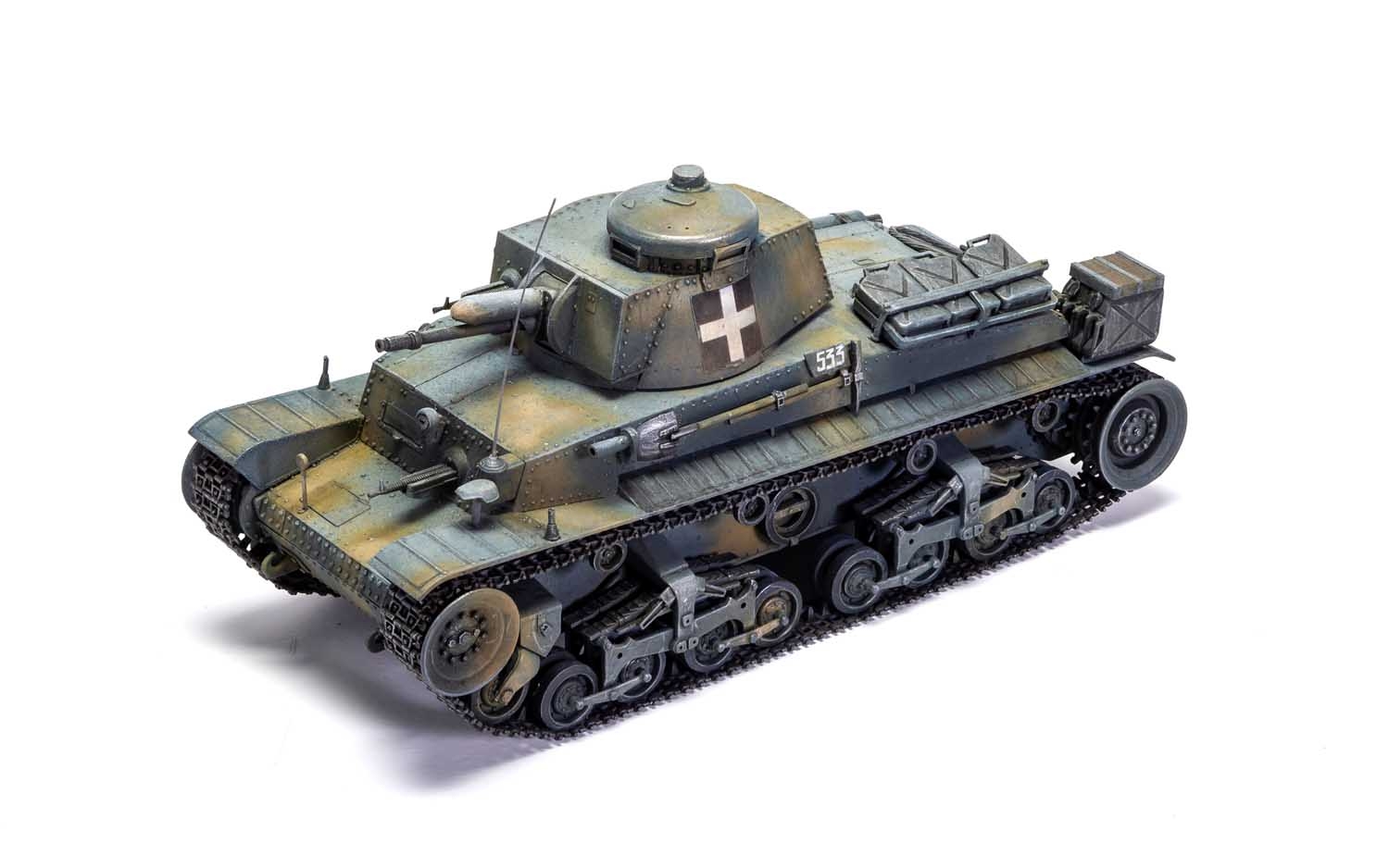 A1362 Сборная модель Танка German Light Tank Pz.Kpfw.35 (t) Airfix