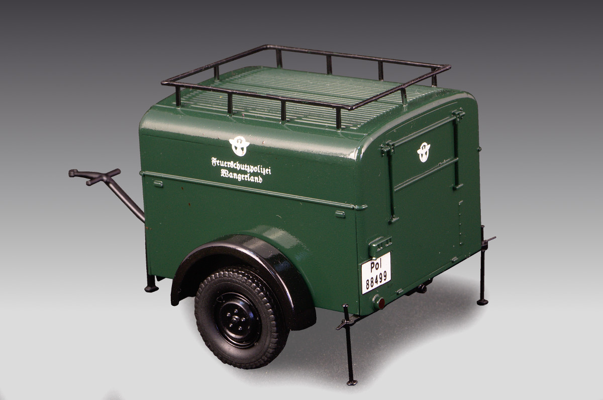 35526 L1500S LLG - Германская легкая пожарная машина, 2МВ ICM