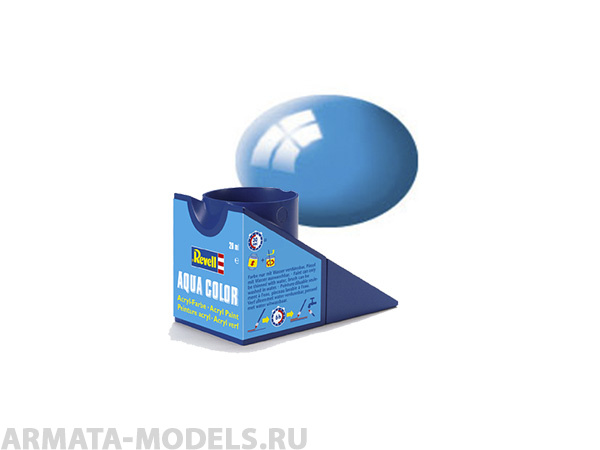 36150 Аква-краска светло-голубая глянцевая