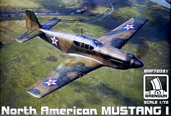 BRP72031 Самолет  North American Mustang I