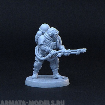 BV-ns-26 Игровая миниатюра  guy with flamethrower парень с огнеметом