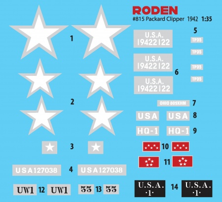 Rod815 Автомобиль 1941 Packard Clipper Roden