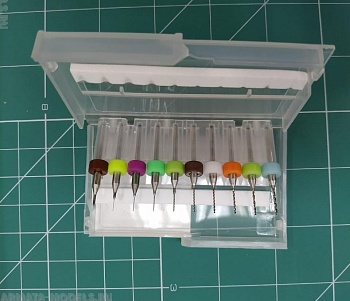 RRM0110-TWN Набор из 10 сверл от 0,1 до 1 мм