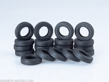 AVD143018021 Покрышки на КамАЗ-5511, МАЗ-5432, -6422 (КАМА У-4 ИД-304 12.00R20) (комплект 21 шт.)