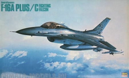 08025 Самолет F-16A plus/C Fighting Falcon Hasegawa