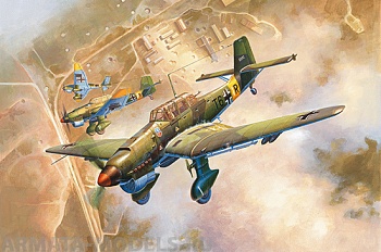 02421P Junkers Ju-87B-2 Stuka
