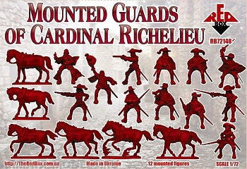 RB72148 Фигуры Mounted Guards of Cardinal Richelieu