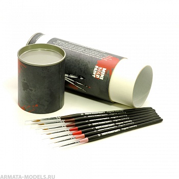 T-023 Набор из 7 кистей серии Regular с пеналом-тубусом 