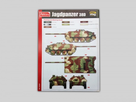 AH35A021 Немецкая легкая САУ  Jagdpanzer 38D Amusing Hobby