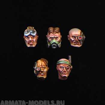 m-Heads-02 male combat heads (5 pcs)