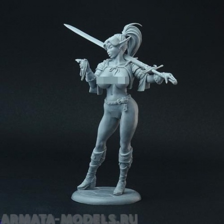 90-2n female elf mercenary naked BROTHER VINNI's