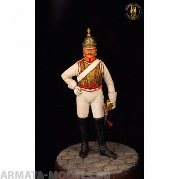 ОП.60.082 Фигура из белого металла Рядовой Л.-Гв. Конного полка. Россия. 1848 г 