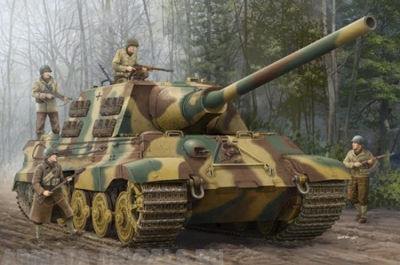 00923 САУ  Sd.Kfz. 186 Jagdtiger Trumpeter